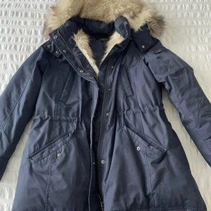 Banana Republic Womens Winter Navy Jacket